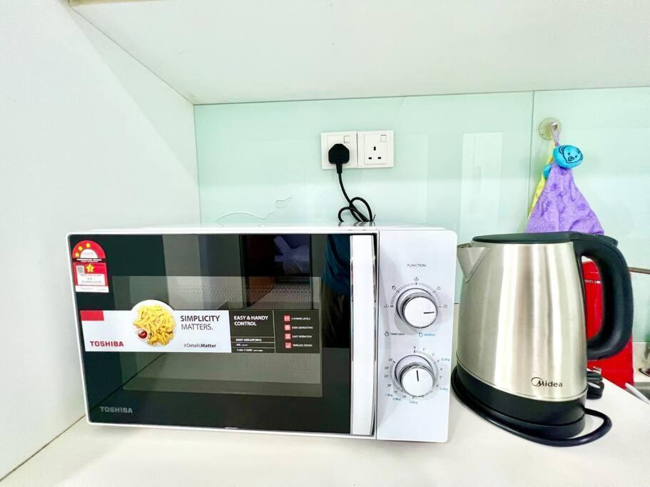 T3 1-10 Pax Trefoil 2Room Setia Alam Cozy Home Wifi Tv Bagian luar foto