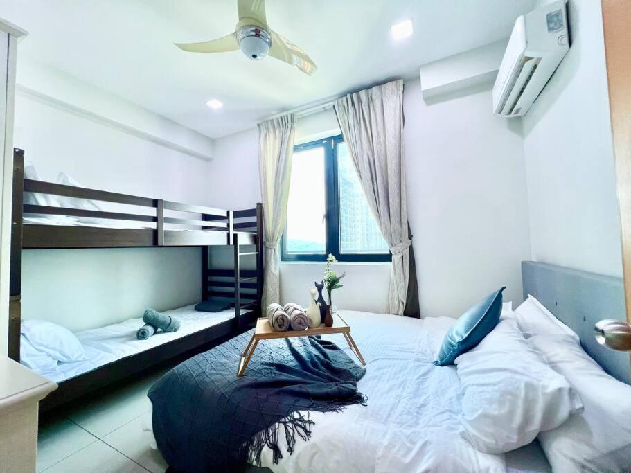 T3 1-10 Pax Trefoil 2Room Setia Alam Cozy Home Wifi Tv Bagian luar foto